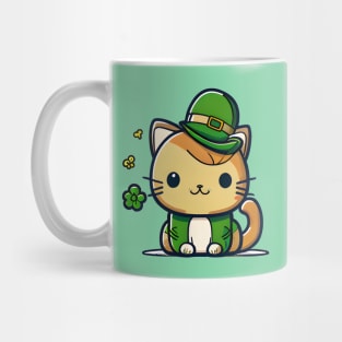 St. Patrick's Day Cat Mug